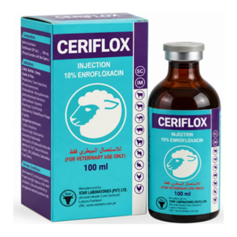 Ceriflox Injection packaging