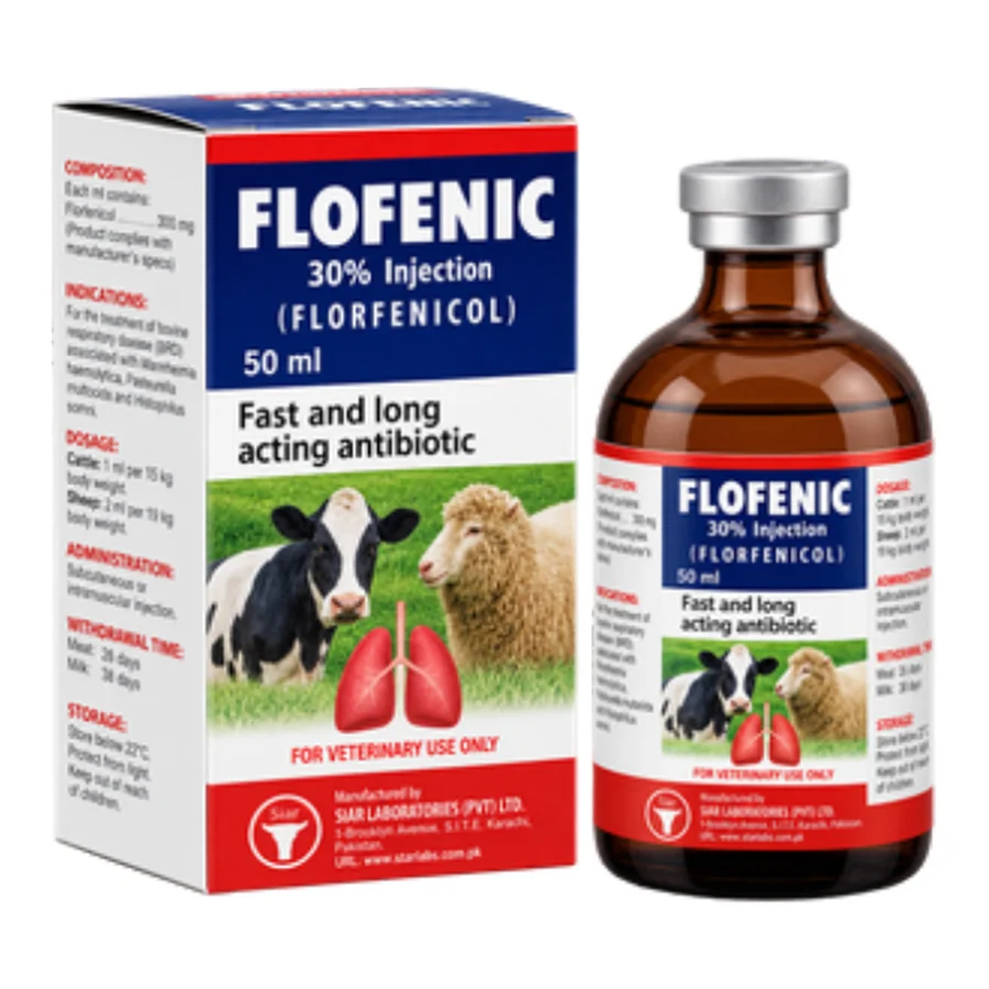 Flofenic Injection packaging