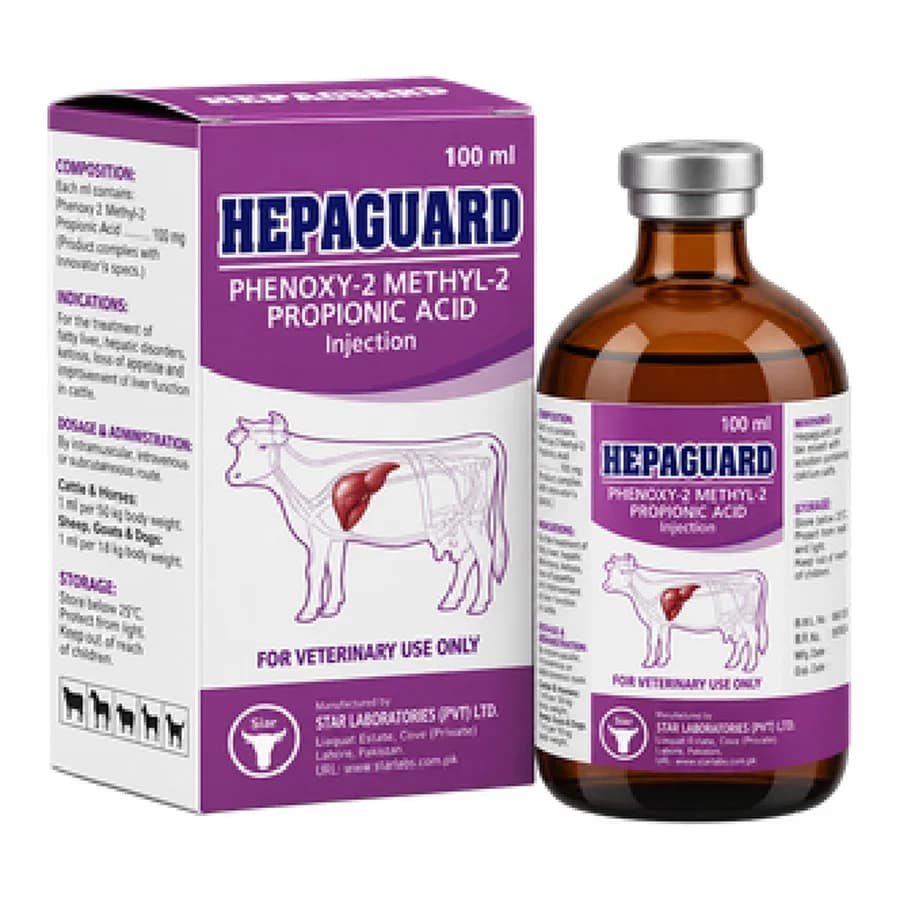 Hepaguard Injection packaging