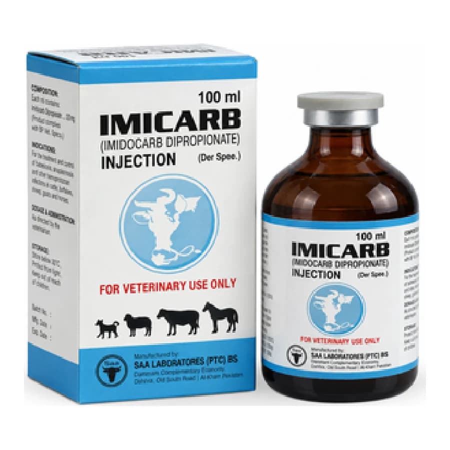 Imicarb Injection packaging
