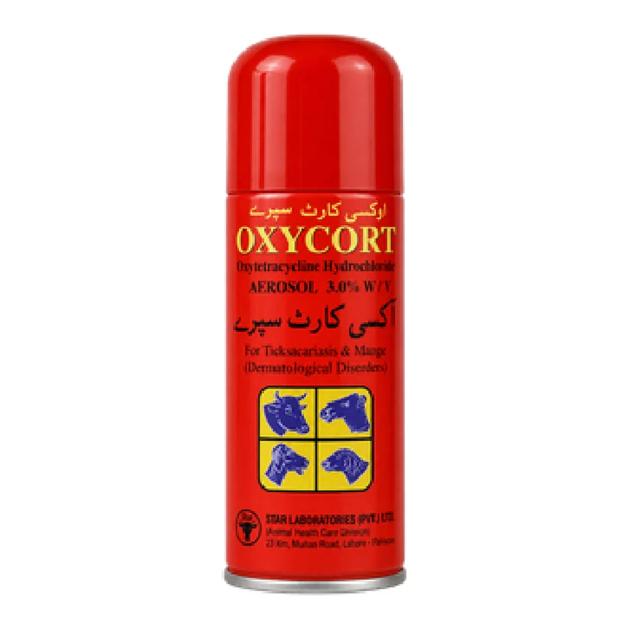 Oxycort Spray packaging