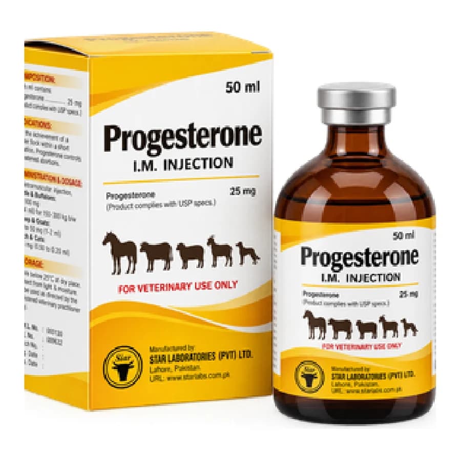 Progesterone Inj packaging