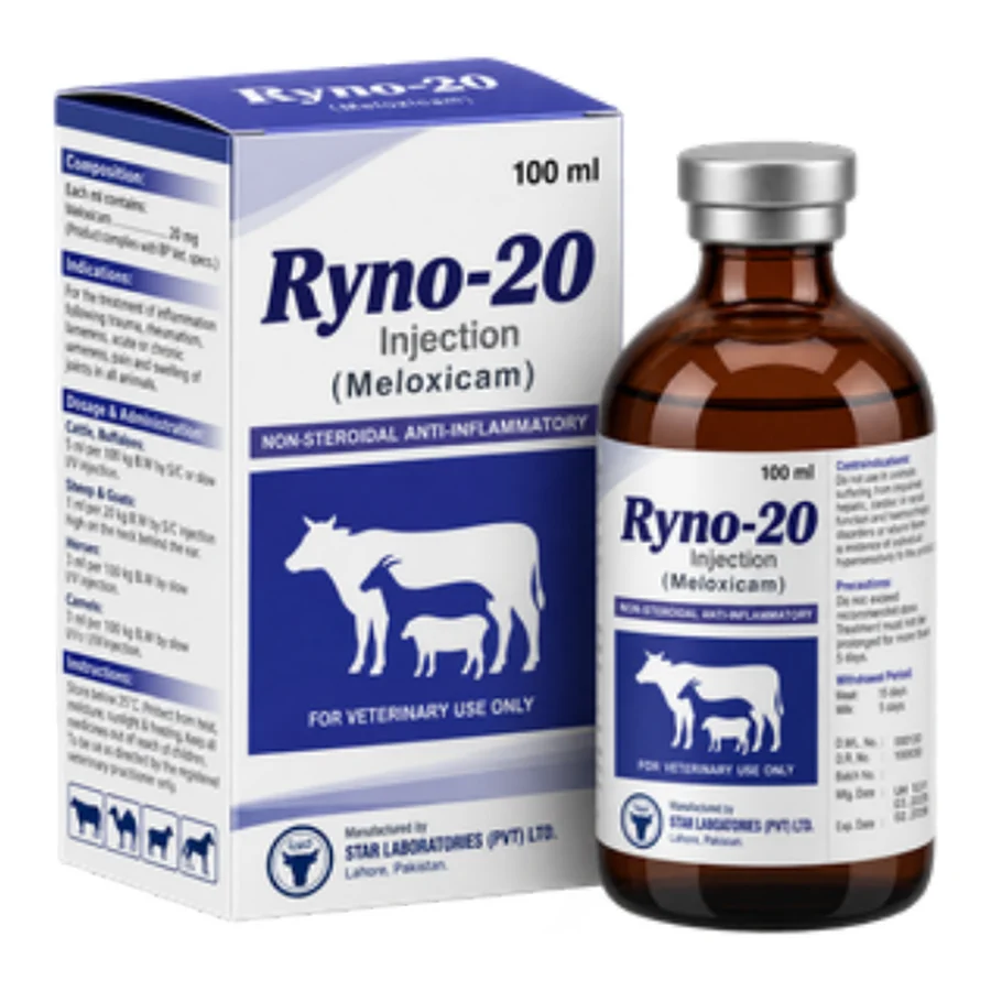 Ryno-20 Injection packaging