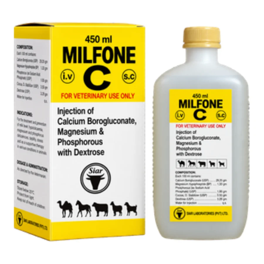 Milfone C Injection packaging